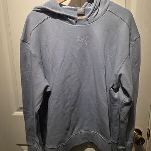 Puma Light Blue Hoodie